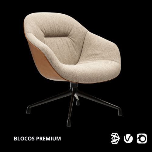 poltrona 3ds max